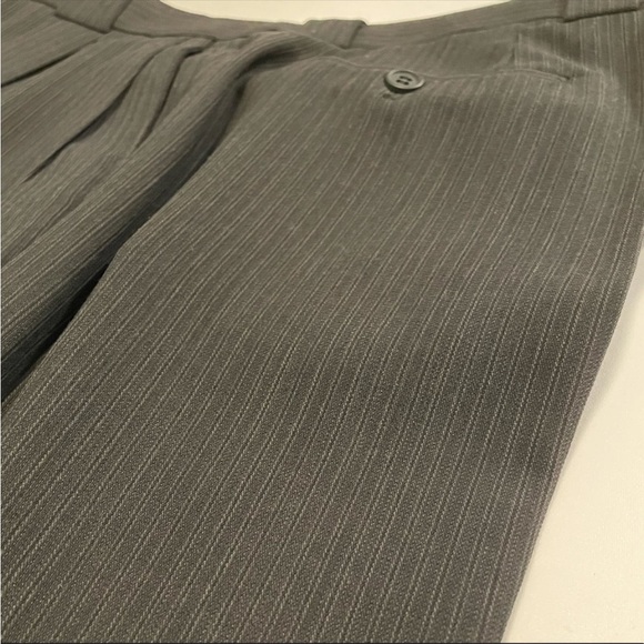 GENUINE ARMANI Suit - Charcoal Pinstripe - Made in Italy - 42R 🇮🇹 😎 -Tailored - Picture 8 of 9